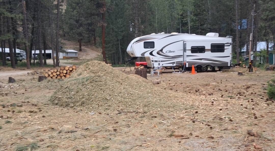A property cleared of hazardous fuels.